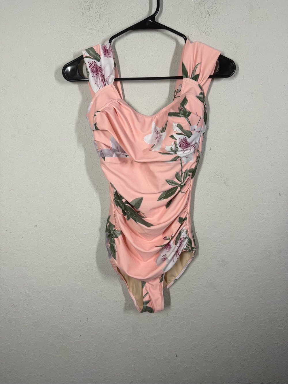 Albion Floral Maile Off Shoulder One Piece Swimsuit Size XS